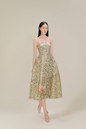 PRINTED JUNGLE DRESS