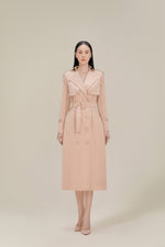 SILK TRENCH COAT