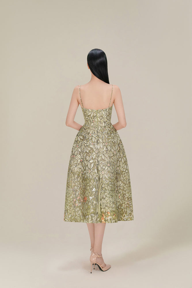 PRINTED JUNGLE DRESS