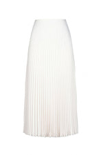 IVORY PLEAT SKIRT