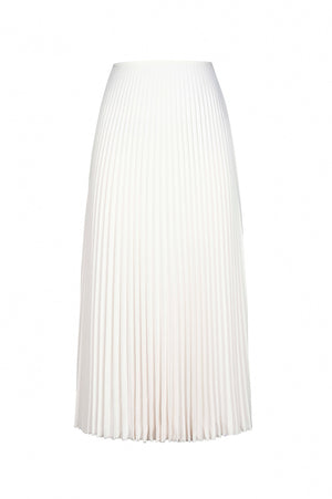 IVORY PLEAT SKIRT