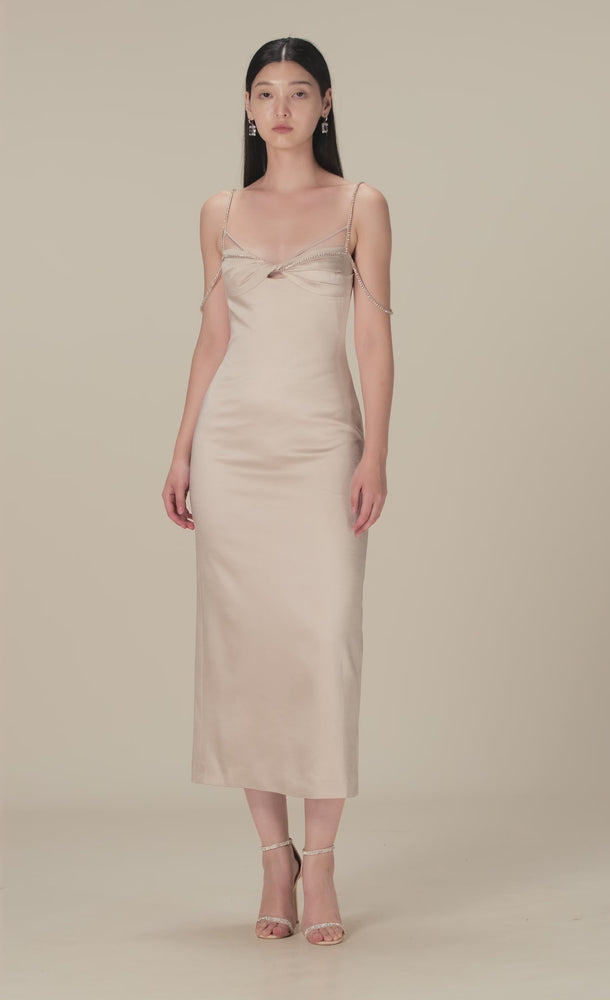 
            
                Load and play video in Gallery viewer, SILVER TWISTED DRESS
            
        