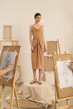 Drape Top - Brown