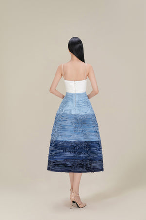 DENIM MIDI DRESS