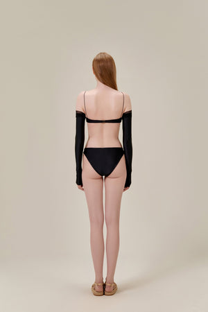 
            
                Load image into Gallery viewer, Black Tule Two-piece Bikini
            
        
