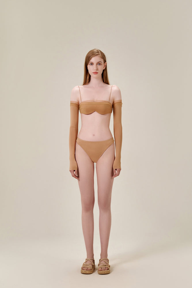 Camel Tule Two-piece Bikini