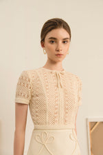 Ivory Mini Skirt