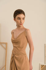 Drape Top - Brown