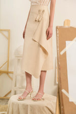 Wrap Skirt - Beige