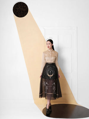 STARCAT MIDI SKIRT