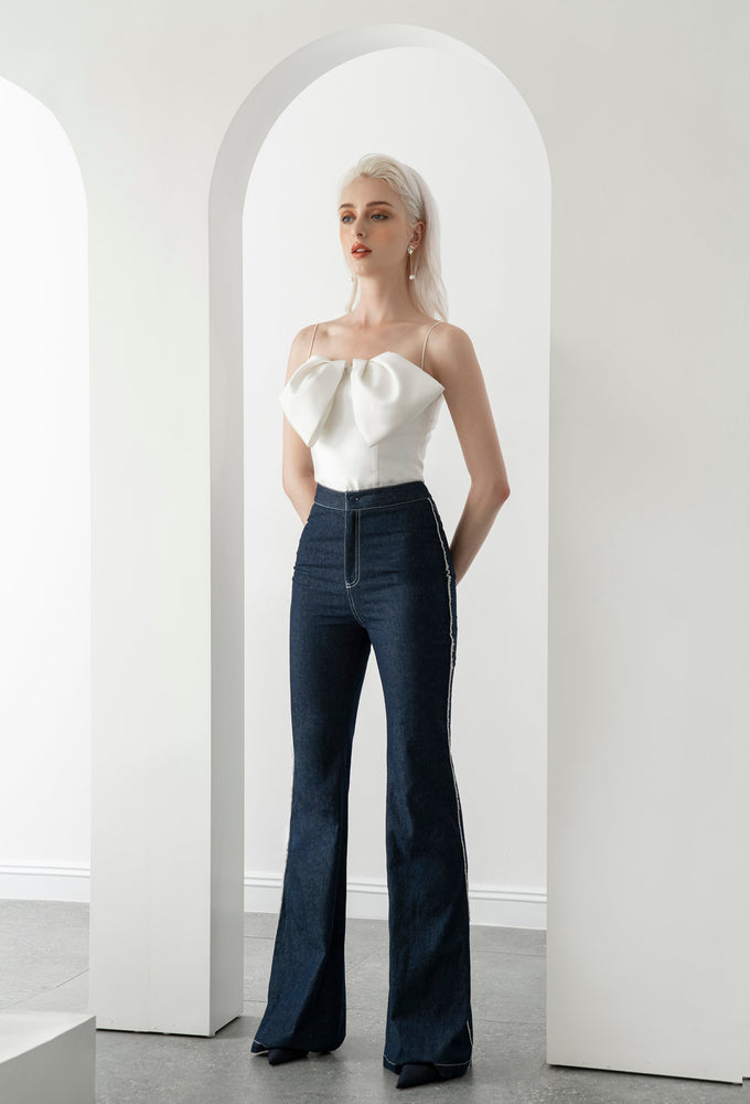 DENIM TROUSERS