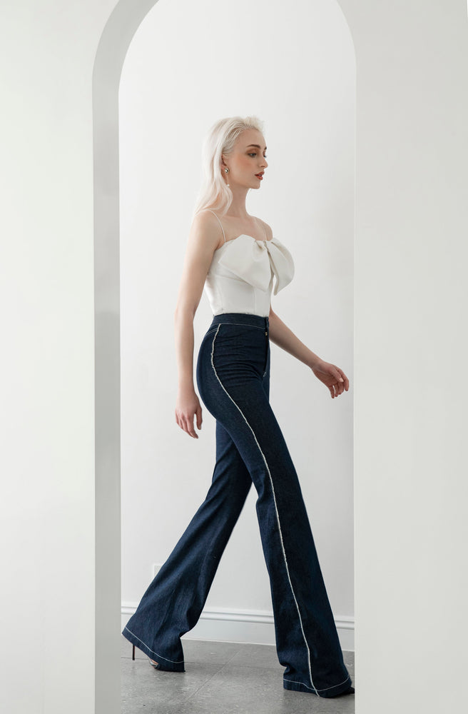 DENIM TROUSERS