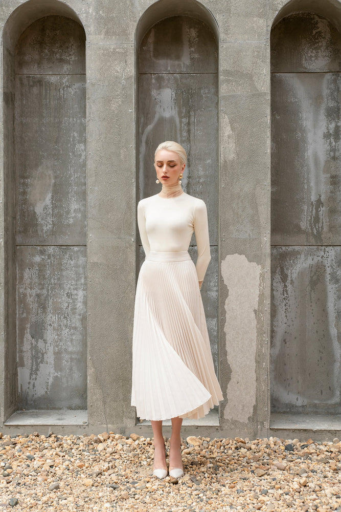 Charlotte Skirt - White