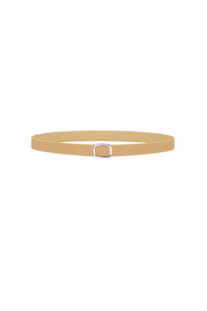 SILVER BUCKLE BELT