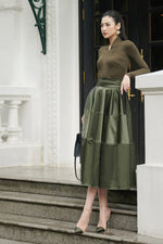 Leather Skirt