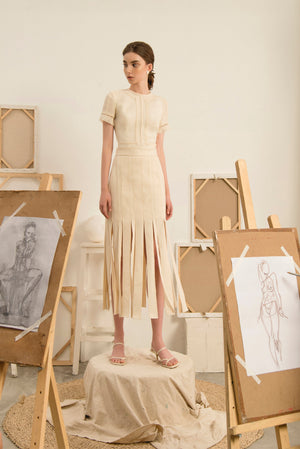 
            
                Load image into Gallery viewer, Fringing Dress
            
        