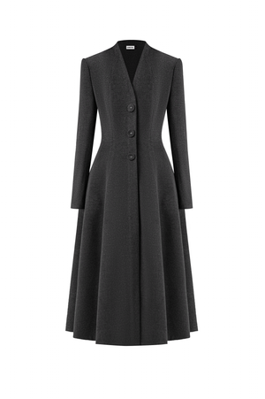 GREY VINTAGE DRESS