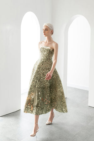 PRINTED JUNGLE DRESS