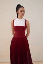Alula Dress Bordeaux