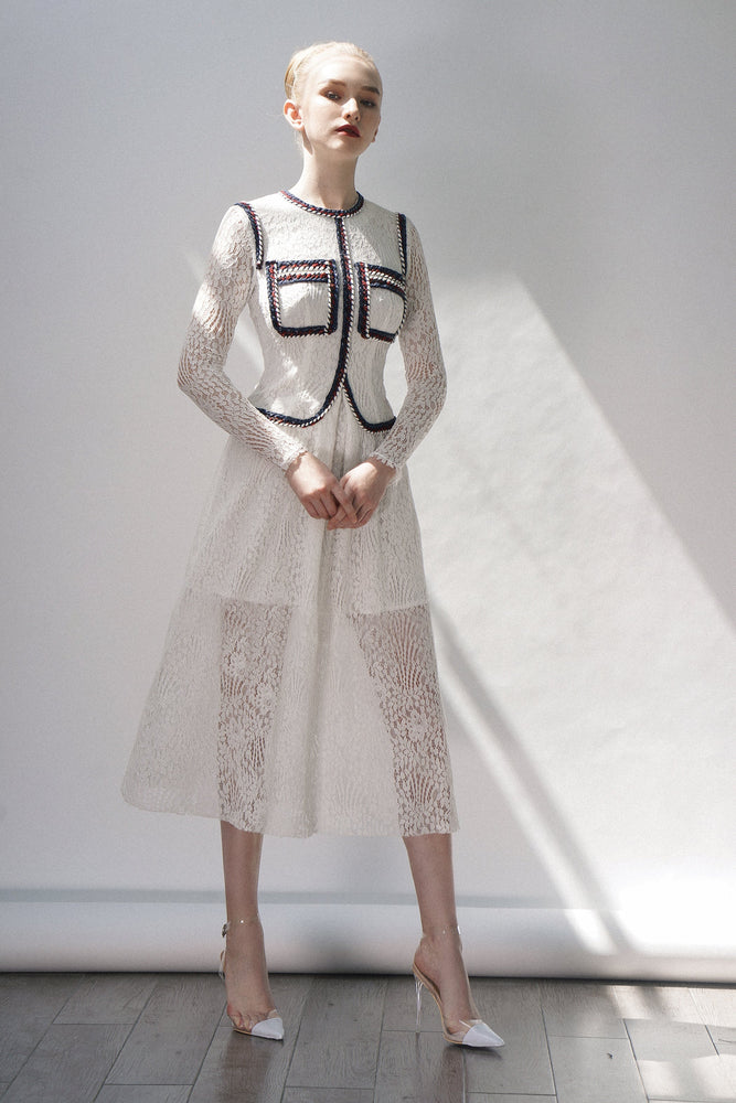 Jackie Dress - White