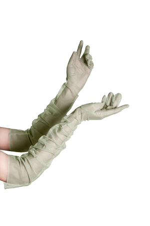 Mint Tule Gloves