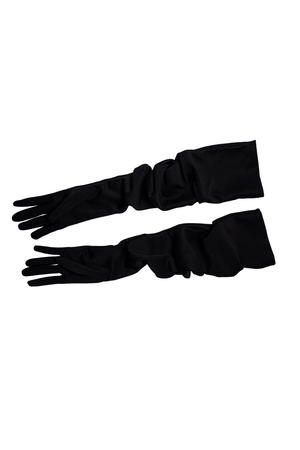 Black Jersey Gloves