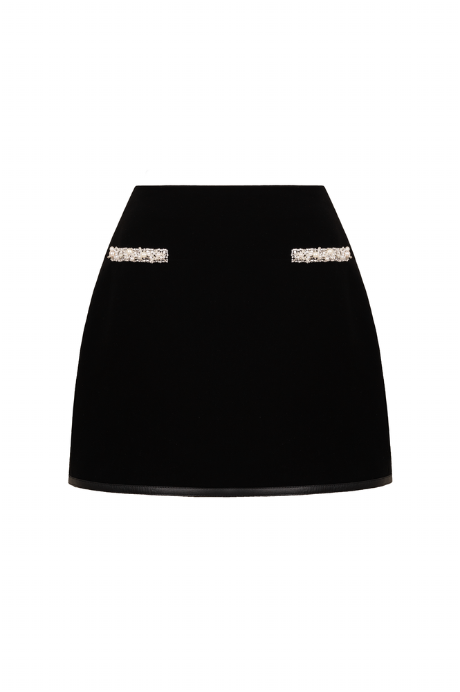
            
                Load image into Gallery viewer, BEADED MINI SKIRT
            
        