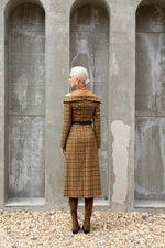 Michelle Dress Coat - Plaid