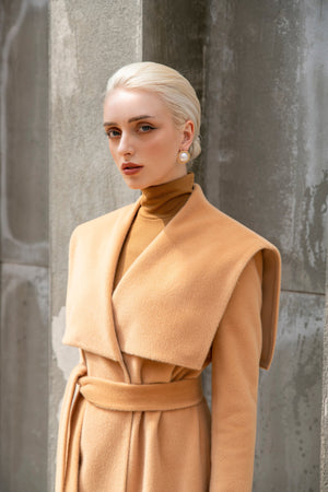 Anastasia Trench Coat - Beige