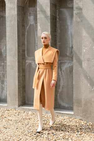 Anastasia Trench Coat - Beige