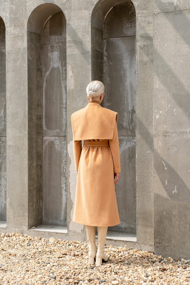 Anastasia Trench Coat - Beige