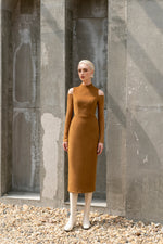 Melania Dress - Brown
