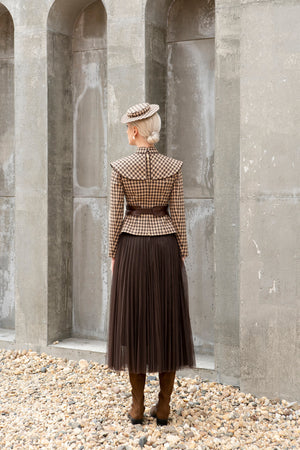Mesh Skirt - Brown