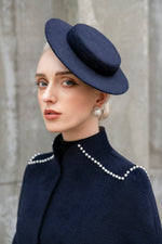 Wallis Hat - Navy