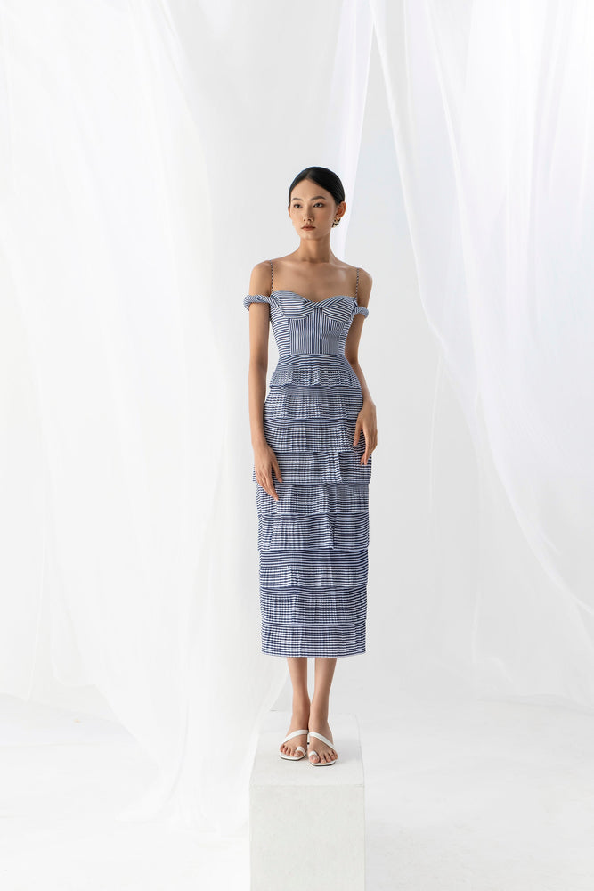 TWIST PENCIL DRESS