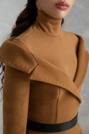 Michelle Dress Coat - Camel