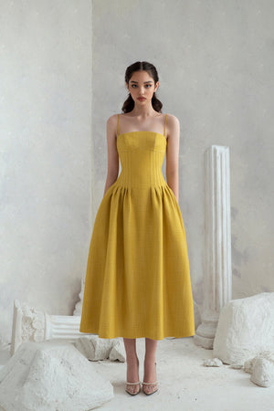 Rania Dress - Yellow