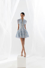 BABY BLUE LACE DRESS
