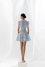 BABY BLUE LACE DRESS