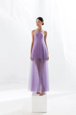 PLEAT MAXI DRESS