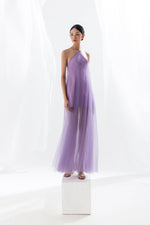 PLEAT MAXI DRESS