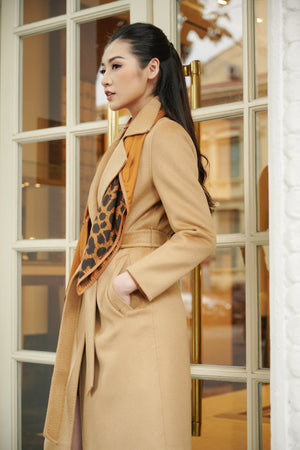 Cashmere Coat - Brown