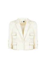 TWEED BOX BLAZER