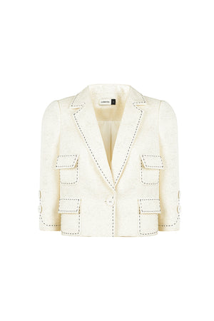 TWEED BOX BLAZER