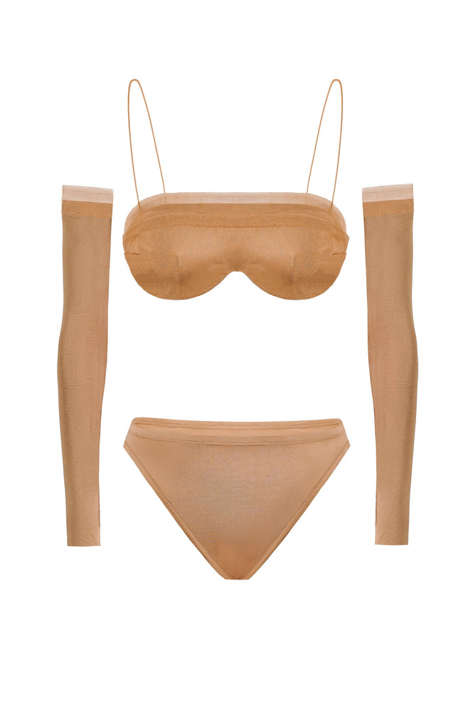 Camel Tule Two-piece Bikini