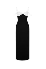BLACK TWISTED DRESS