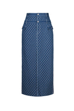 MIMI DENIM PENCIL SKIRT