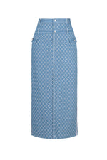 LILI DENIM PENCIL SKIRT