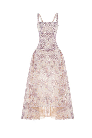 LILAC MULLET DRESS