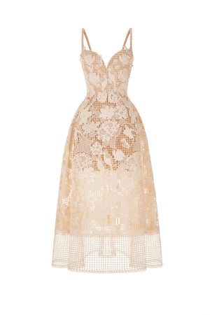 LITTLE GARDEN MIDI DRESS